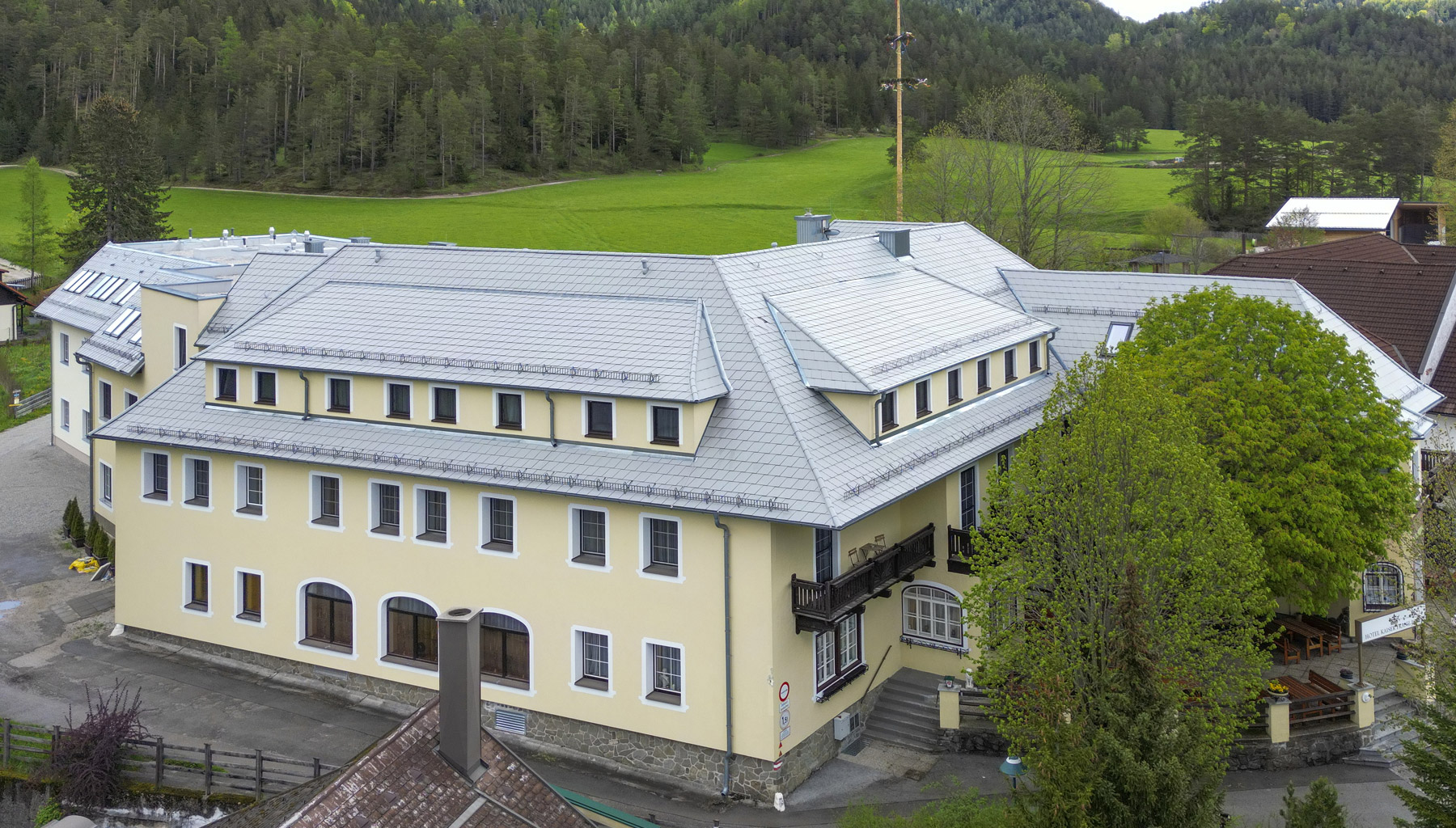Foto exterior view from above of Hotel Kaiser Franz Josef